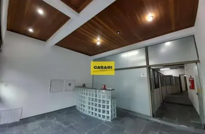Prédio comercial com 670m² para locação na vila assunção - santo andré/sp.