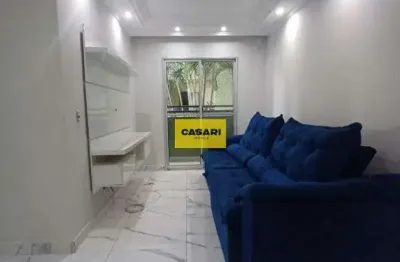 Apartamento com 2 dormitórios para alugar, 60 m² - jardim irajá - são bernardo do campo/sp