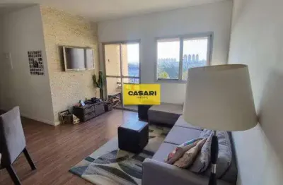 Apartamento com 3 dormitórios à venda, 77 m² - planalto - são bernardo do campo/sp