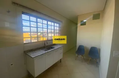 Kitnet com 1 dormitório para alugar, 16 m² - rudge ramos - são bernardo do campo/sp