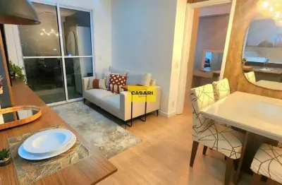 Apartamento à venda no centro de são bernardo – 48m², 1 dormitório, lazer completo