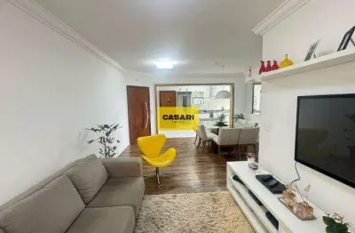 Apartamento à venda com 3 dormitórios e 3 vagas no condomínio monreale – jardim bela vista, santo andré