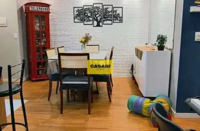 Apartamento com 2 dormitórios à venda, 56 m² - centro - diadema/sp