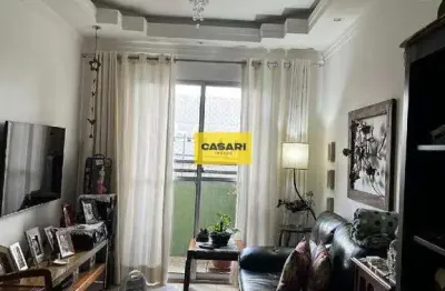 Apartamento reformado 58m², 2 dormitórios, 1 vaga, ao lado do shopping são bernardo plaza – sbc/sp