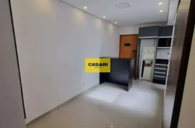Cobertura com 2 dormitórios à venda, 80 m² - jardim utinga - santo andré/sp
