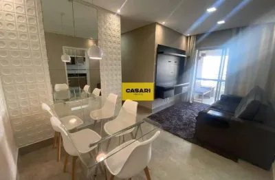 Apartamento mobiliado 2 dormitórios – helbor trilogy sbc