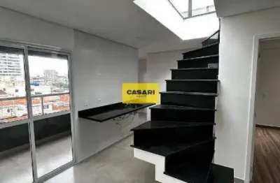 Cobertura com 2 dormitórios à venda, 144 m² - jardim do mar - são bernardo do campo/sp