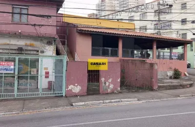 Terreno de esquina com 495m² à venda – avenida de grande movimento no centro de sbc