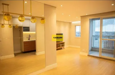 Apartamento com 2 dormitórios à venda, 70 m², suíte, planejados e lazer completo em são bernardo do campo