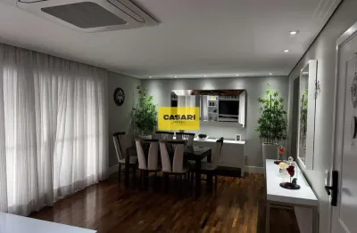 Apartamento no domo home com 156m², 3 dormitórios e 3 suítes planejadas em são bernardo do campo