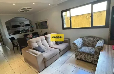 Apartamento com 107m² - 3 dormitórios - camilópolis - santo andré-sp