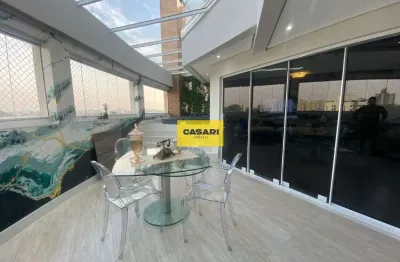 Cobertura à venda no bairro rudge ramos – são bernardo do campo | 3 suítes, 185m², varanda gourmet e muito conforto!