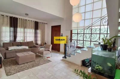 Sobrado a venda em sao bernardo do campo, quatro dormitorios na vila caminho do mar