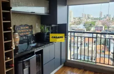 Apartamento 2 quartos com suíte e varanda gourmet no silveira – santo andré