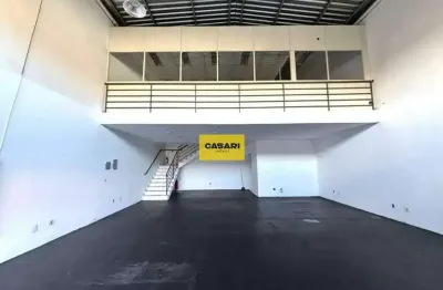 Galpão para locação no centro de são bernardo do campo – 183 m², salas, banheiros e garagem