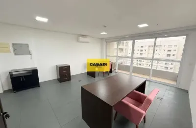 Sala comercial de 40 m² no marco zero tower – centro de são bernardo do campo