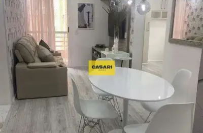Apartamento mobiliado e decorado à venda em santo andré – bairro casa branca