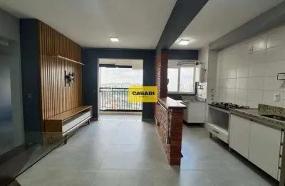Apartamento para aluguel, 1 quarto, 1 suíte, 1 vaga, vila euclides - são bernardo do campo/sp