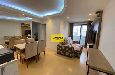 Apartamento 2 dormitórios semi mobiliado na av. lauro gomes – rudge ramos
