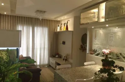 Apartamento mobiliado com 3 dormitórios e varanda no centro de são bernardo do campo