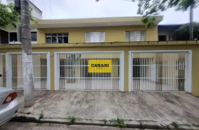 Sobrado residencial / comercial para locação, 4 salas e 6 vagas- excelente localização em são bernardo do campo