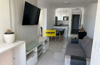 Apartamento com 2 dormitórios, 51 m² - aluguel - jardim do mar - são bernardo do