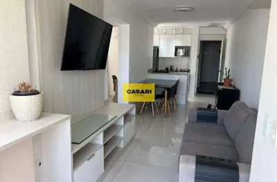 Apartamento com 2 dormitórios, 51 m² - aluguel - jardim do mar - são bernardo do