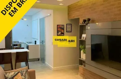 Apartamento com 2 dormitórios, 82 m² - venda por r$ 490.000,00 ou aluguel por r$ 344,01/mês - vila euclides - são bernardo do campo/sp