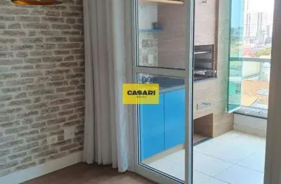 Apartamento 64m² com 2 dormitórios (1 suíte) e varanda gourmet em vila gonçalves, são bernardo do campo