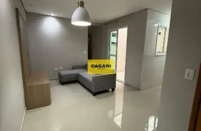 Apartamento para alugar na vila eldízia, santo andré – 2 dormitórios, 1 suíte e semi mobiliado
