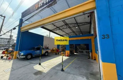 Galpão comercial no bairro fundação – 348m², pé-direito 7m e 3 vagas – são caetano do sul
