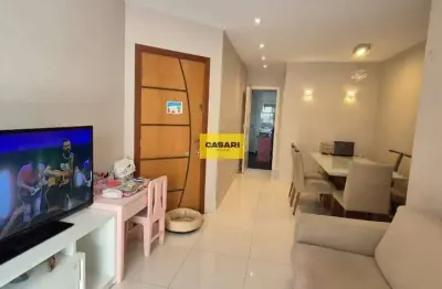 Apartamento de 106m² com 3 quartos e varanda gourmet no condominio espaço a - jardim do mar -são bernardo do campo - sp