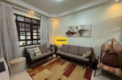 Casa térrea reformada com área gourmet e 3 dormitórios (1 suíte) à venda no bairro hollywood – são bernardo do campo/sp