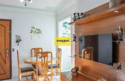 Apartamento 2 quartos, sacada, 1 vaga, 49m2, taboão, av do taboão-sbc