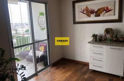 Excelente apartamento no condomínio cadiz no bairro taboão em sbc