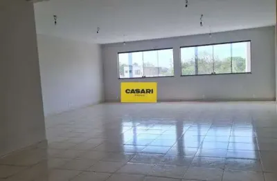 Salão para locação 110m² no Rudge Ramos – com escritório, refeitório e ótima localização