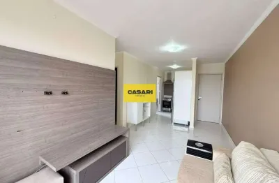Apartamento mobiliado com 2 dormitórios para alugar no bairro assunção – são bernardo do campo