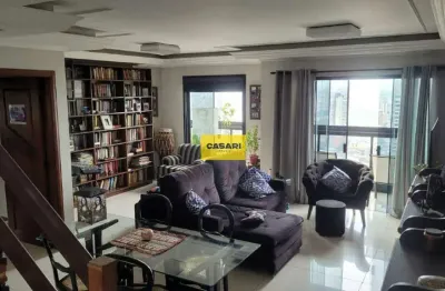 Cobertura à venda no jardim do mar – 196m², 3 dormitórios, jacuzzi, churrasqueira e 4 vagas