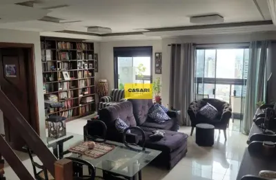 Cobertura à venda no jardim do mar – 196m², 3 dormitórios, jacuzzi, churrasqueira e 4 vagas