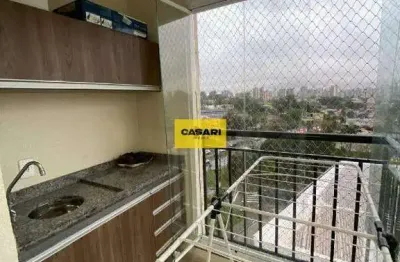 Apartamento à venda em santo andré – 66 m², 2 dormitórios (1 suíte) e varanda gourmet