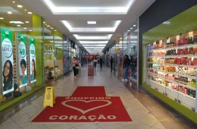 Salão para alugar no centro de são bernardo – 25 m² em shopping com mezanino