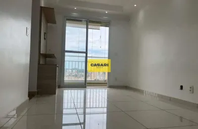 Apartamento 2 quartos, sala e sacada, cozinha, tudo planejado, 1 vaga coberta, 45m2, assunção - sbc -