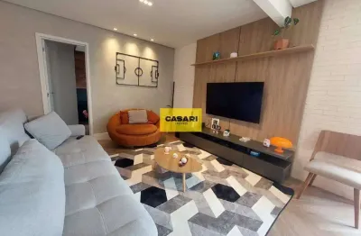 Apartamento moderno e reformado com 2 quartos, 1 suíte e 2 vagas no jardim hollywood – são bernardo