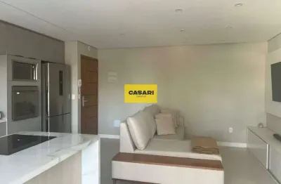 Apartamento 3 quartos, 1 suite, 2 vagas cobertas, varanda gourmet, 77m2 - jardim do mar - sbc, próximo do golden square, av kennedy