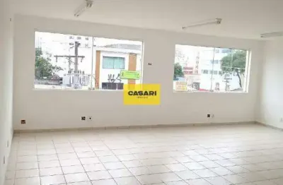 Sala comercial de 75 m² para alugar no centro de são bernardo do campo, em localização privilegiada