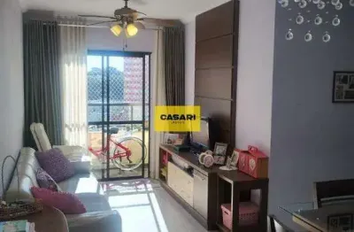 Apartamento à venda na vila euclides – são bernardo do campo | 61 m², 2 dormitórios, 1 suíte, mobiliado