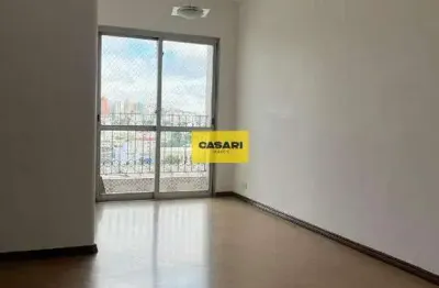Apartamento 3 quartos, 2 banheiros, Sacada, 1 vaga coberta, 73m2- Jardim do Mar - SBC - imóvel vago