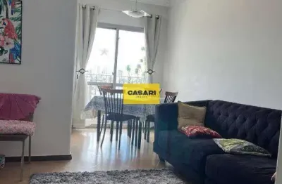 Apartamento 3 quartos, 2 banheiros, sacada, 1 vaga coberta, 73m2- jardim do mar - sbc