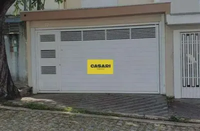 Sobrado residencial 4 quartos com churrasqueira e financiamento em campestre, santo andré