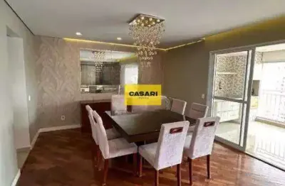 Apartamento com 3 suítes e 155 m² no centro – são bernardo do campo/sp